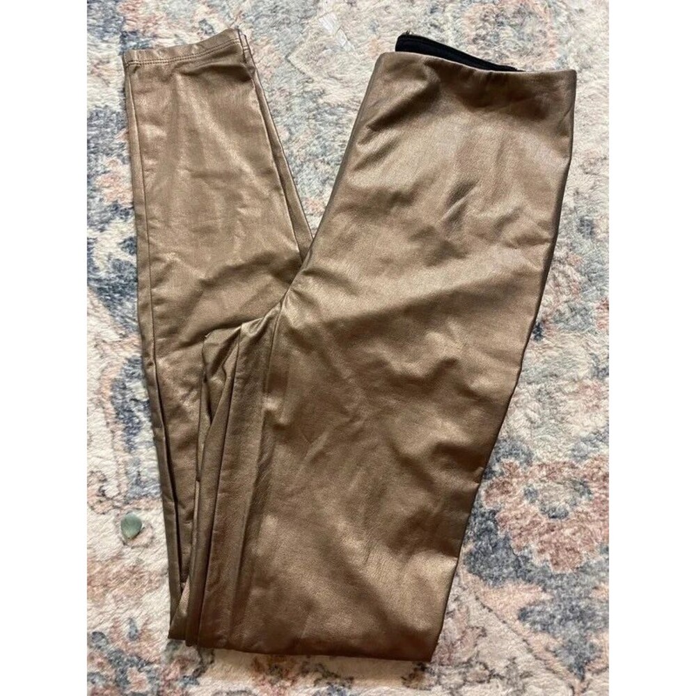 Copper iridescence pants